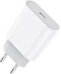 Incarcator Fast charging 20W compatibil cu Iphone 15/14/13/12/11/Pro/Pro Max/Plus iPad AirPods Alb 