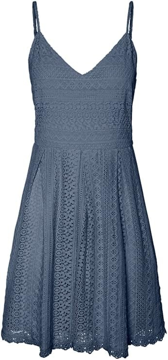 Rochie femeie VERO MODA albastru L - OUTLET 