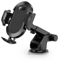 Suport auto Grip gravitational pentru bord parbriz - negru 
