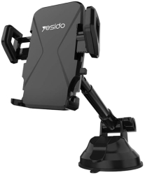 Suport Masina pentru Parbriz si Bord Silicon Extendable Arm H975 Negru 