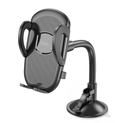 Suport Masina Telefon pentru Parbriz Silicon General Car Holder H221 Negru 