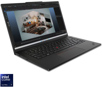 Laptop Lenovo ThinkPad P14s Gen 5 WQXGA IPS 90Hz Intel Core Ultra 7 165H 32GB DDR5 2TB SSD RTX A500 Ada 4GB Win 11 Pro Black 