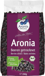 Fructe bio de aronia uscate 200g Aronia Original 