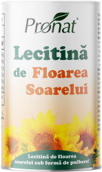 Lecitina de floarea soarelui 200g Pronat 