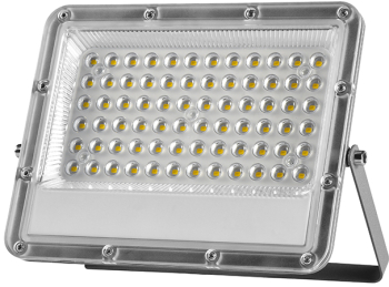 Proiector LED 50W 110-240V Lumina rece 6500K Gri 