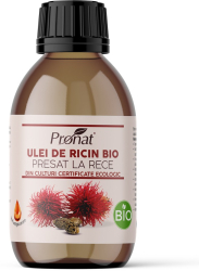 Ulei bio din seminte de ricin presat la rece 100ml Pronat 