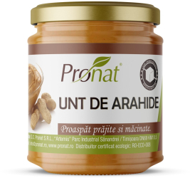 Unt de arahide 190g / 200ml Pronat 