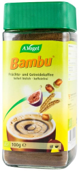 Bautura instant bio din fructe si cereale inlocuitor de cafea 100g pentru 65 portii Bambu 