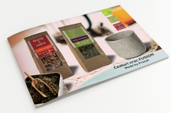 Brosura ceaiuri Herbs & fruits Pronat 