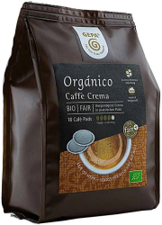 Cafea bio Organico Caffe crema 18 paduri a 7g 126g Gepa 