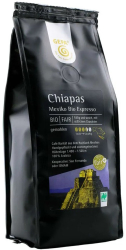 Cafea bio si fairtrade macinata Chiapas Mexico Espresso 250g Gepa 