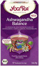 Ceai bio Ashwagandha Balance 17 pliculete a 2 0 34 0g Yogi Tea 