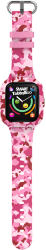 Ceas smartwatch GPS copii SMART TabbyBoo 4G Camouflage Cartela SIM Cadou 1.4 inch apel video camera HD Android functie telefon Wifi buton 