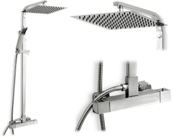 Coloana de dus cu termostat Rea FENIX Milan 