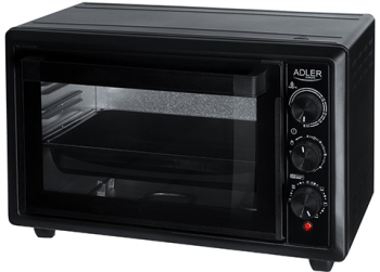 Cuptor electric 1500 W 26 l negru Adler AD6023 