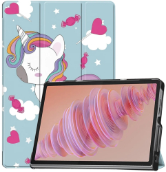 Husa pentru Lenovo Tab Plus - Techsuit FoldPro - Unicorn 