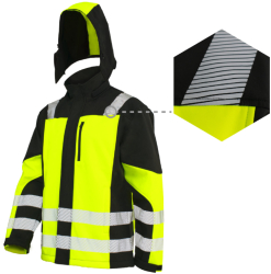 Jacheta Softshell Classic-Vis TT galben marimea XL Artmas ART701032 