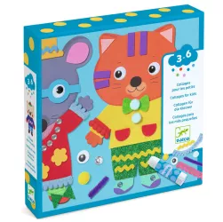 Joc creativ colaje Micii prieteni Djeco 