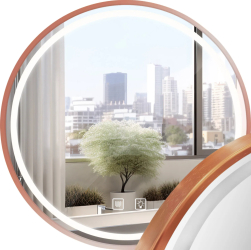 Oglinda LED 60cm MMJ BRUSH ROSE GOLD 