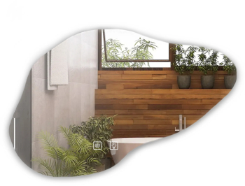 Oglinda P11229 LED CLOUD B 100x70cm 