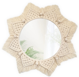 Oglinda perete Boho 53CM 322048 