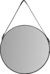 Oglinda rotunda Loft 60 cm NEGRU CFZL-MR060 