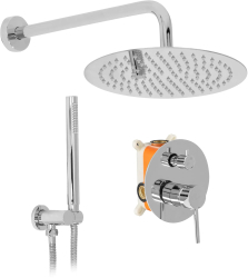 Set de dus REA Lungo Crom + BOX