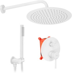 Set de dus REA Lungo white + BOX 