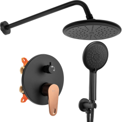 Set de dus REA MILD NEGRU AURIU ROZ + BOX 