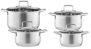 Set oale inox 8 piese AMBITION Hugo 