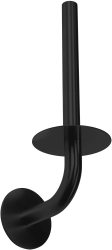 Suport hartie igienica BLACK 322220A DUO 