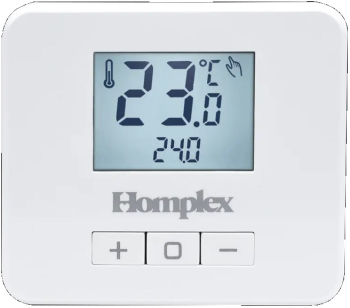 Termostat de ambient neprogramabil wireless HOMPLEX EVO X RF 