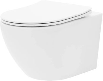 Vas WC suspendabil Rea Carlo Mini Tornado Rimless Flat N 