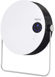 Aeroterma de baie ceramic 2000 W 2 trepte de caldura afisaj LCD termostat reglabil si sistem de protectie la supraincalzire alb Adler 