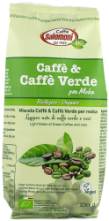 Cafea si cafea verde bio 250g Salomoni Cafe 
