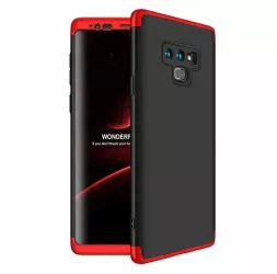Husa 3 in 1 GKK Iphone rosu cu negru 