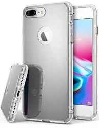 Husa Apple iPhone 8 Plus Elegance Luxury tip oglinda Argintiu 