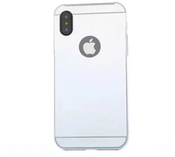 Husa Apple iPhone X MyStyle Elegance Luxury tip oglinda Silver 