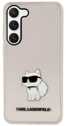 Husa Samsung Galaxy S23 Plus - Karl Lagerfeld Hardcase KLHCS23MHNCHTCP - Pink Ikonik Choupette 