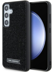 Husa Samsung Galaxy S24 Plus - Karl Lagerfeld Hardcase Rhinestone KLHCS24MHDSPRK - Metal Logo 