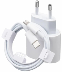 Incarcator FastCharge USB-C 20W PRESTIGE CHARGE® inclus cablu Lightning 1m compatibil cu iPhone 11 12 