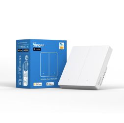Intrerupator Smart Sonoff M5-2C-86W WiFi 10A Matter 2 canale 