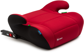Inaltator auto Juju Jazzy Booster i-Size ISOFIX Negru-Rosu 