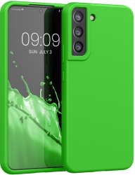 Husa kwmobile pentru Samsung Galaxy S22 Plus Silicon Verde 56761.159 