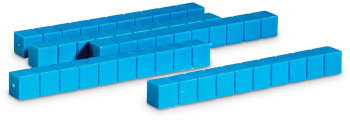 Set riglete baza 10 50 bucati 