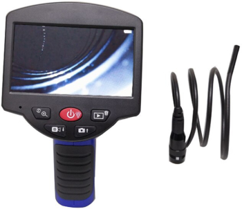 Camera inspectie video endoscop industrial Profline captura foto video LCD 4.3 TFT rez 1280x780 zoom 5X tub inspectie 1m 6 x LED len 