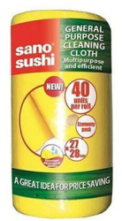 Sano Cloth 40 Yellow Rola lavete universale uscate 40buc 