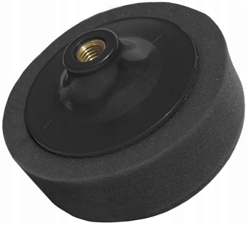 Burete pentru lustruit 125 x 50 mm M14 moale negru Silver 