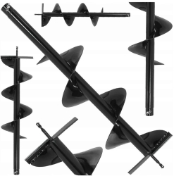 Burghiu pamant 20 cm x 80 cm pentru motoburghiu Verke 