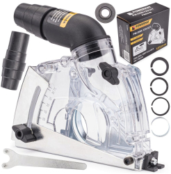 Capac Aparatoare de Aspiratie Praf pentru polizor de 125 mm Powermat 